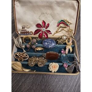 Brooch Pin Scraf Clip Lot